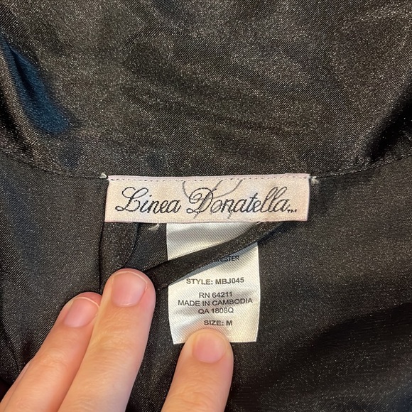 Linea Donatella women’s silk pajama set, size M, brand new - Picture 4 of 5